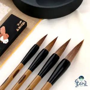 서예붓 글씨 붓글씨 연습 문방사우 캘리그라피 서예세트 수묵화 동양화 한국화 캘리붓