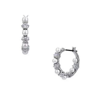 [스와로브스키] 5709256 Matrix 진주 후프 귀걸이