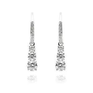 [스와로브스키] 5416155 Stilla Attract 후프 드롭 귀걸이