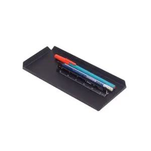 플랫 스틸펜접시 검정 200x92x13 포레이