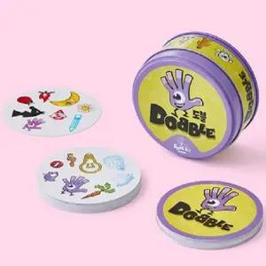 도블 DOBBLE 순발력 어린이 보드게임/5가지게임/수학적원리/찾는재미/도블보드게임/돌봄교실/방과후수업