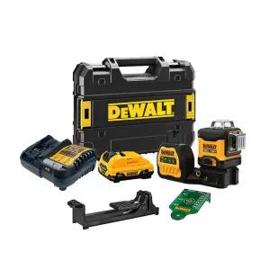 디월트 DCE089D1G 12V MAX 3D 360도 멀티라인 그린레이저 세트