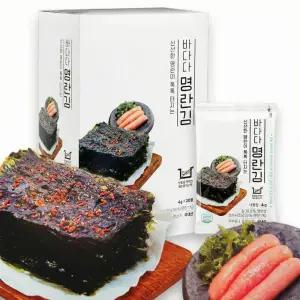 명란김 도시락김 20봉 대용량 밥도둑 매콤단백 톡톡식감 구운김 집밥반찬 맥주안주