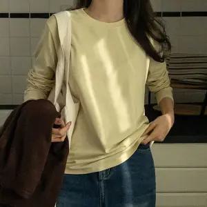 촉촉한 모달 기본티(라운드/유넥)