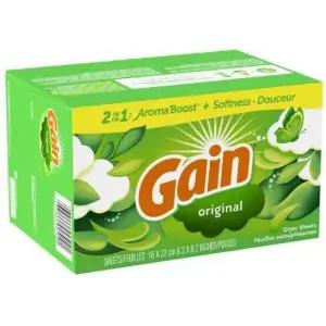 게인 건조기 드라이시트 섬유유연제 160매 x1개