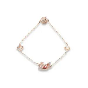 [스와로브스키]5485876 Dazzling Swan 핑크 스완 스몰 팔찌