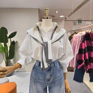 [대구백화점] [에잇컨셉]루즈핏 옥스퍼드 숄세트셔츠(C26B7FNB020)