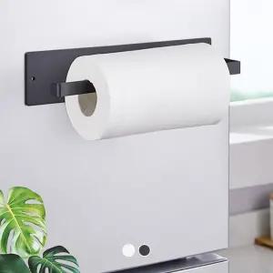 키친타올 걸이 자석 무타공 행주 건조대 휴지 거치대 홀더 랩 냉장고 수건 주방 타월 꽂이 정리대