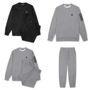 O루트니트맨투맨세트1BKSEFU903