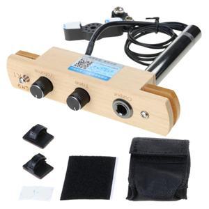 호환 Cajon 드럼 사운드 홀 픽업  6.35mm 출력 소켓  마이크 전자 시스템    내구성