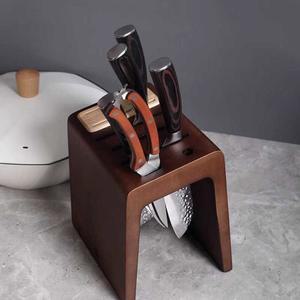 원목 칼꽂이 칼집 중식도 일반형 주방 칼보관함 칼블럭 우드 보관