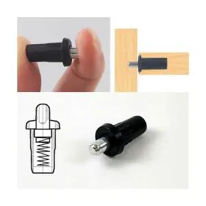 가구용 스프링 핀 선반고정 도어 회전축 스프링다보