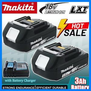 새로운 마키타 배터리 18V 3.0Ah 충전식 BL1850 전동 공구 리튬