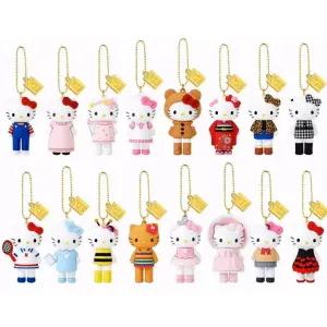 헬로키티 50주년 한정 시크릿 마스코트키링 정품 키티피규어 헬로키티키링