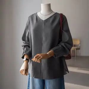 (안나앤플러스) A. 누아 핀턱 블라우스[셔츠D1105I02] 빅사이즈