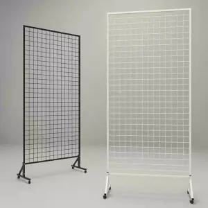 이동식 네트망 다용도 디스플레이 타공판 작품 전시 진열대