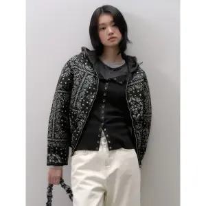 [에잇세컨즈] 페이즐리 패딩점퍼 - 애쉬 (356138CC24)