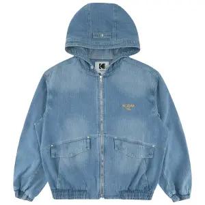 코닥 RGB 데님 후드 자켓 K6123LJK21SBL
