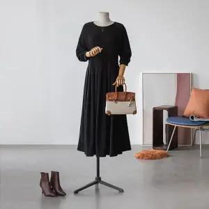 (안나앤플러스) 디뮤얼 플리츠 원피스[드레스DQK3] 빅사이즈