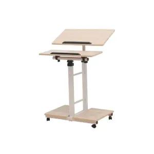 스탠드컴퓨터책상 이동식 12M 출구 테이블 검은 수출 선반