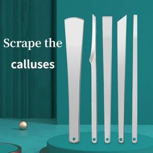 각질 제거 매니큐어 케어 도구 발톱 수리 나이프 세트 내성발 큐티클 스크레이퍼 1