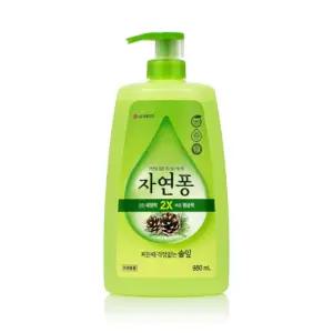 자연퐁솔잎 자연퐁 주방세제 용기 980ml