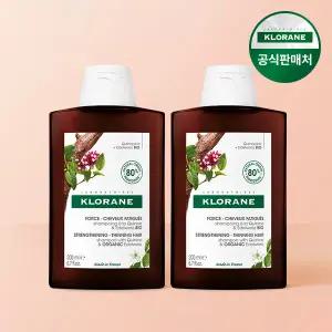 퀴닌 에델바이스 샴푸 200ml 2개