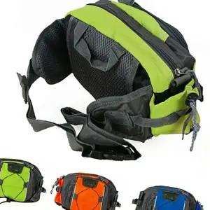 더블포켓 등산 여행용 힙쌕 벨트백 미니 슬림 크로스백 워킹 작은 라운딩