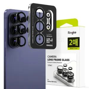 갤럭시S26 울트라 보호 필름 링케 카메라 렌즈 프레임 강화유리 풀커버 2매