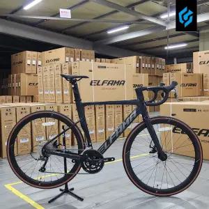 본사직판 엘파마 NEW 에포카 1 Gen2 메테오라이트 블랙 16단 입문용 로드자전거 완성차 픽업센터
