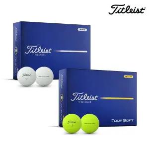 [타이틀리스트] 2026 투어 소프트 (TOUR SOFT) 골프볼 [2피스]