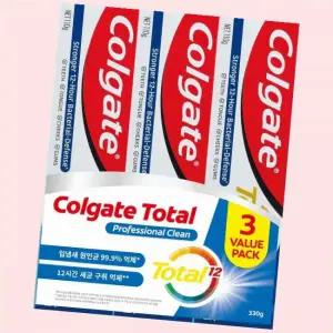 콜게이트 토탈 프로페셔널 클린 110g3입 4613713