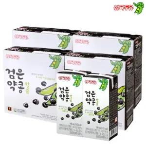 삼육두유 검은콩 약콩칼슘 190ml(145kcal) 64개입/선물용/음료수/단백질/식사대용/유제품/건강/주스/고소한