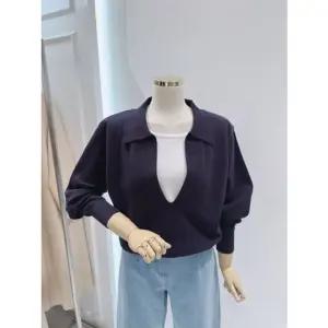 [갤러리아] [ab.f.z] 레이어드 카라 니트(ATA5HW32G)