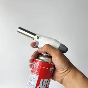 휴대용 토치 점화기 캠핑 버너 라이터 부탄 사용 바베큐 요리용 용접 겸용