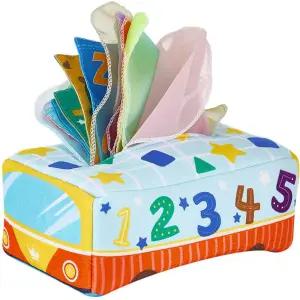 바스락 촉감놀이 장난감 12개월 티슈 뽑기 헝겊 교구 놀이방 아기 감각 생일 어린이날