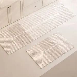 빨아쓰는 모던 체크 규조토 발매트/ 주방 욕실 거실 규조토 발매트