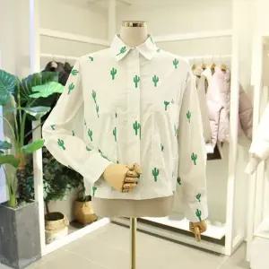 [대구백화점] [오픈클로젯]선인장나염셔츠블라우스(DO263BL111)