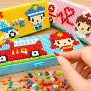 DIY 나노 블럭 긴급 출동 필통 만들기