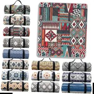 야외매트 초경량 에스닉 방수 피크닉 매트 접이식 돗자리 러그