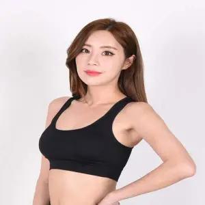 헬스 CS333716 에어로빅 요가 스포츠 X자 끈 브라탑 시원한브라