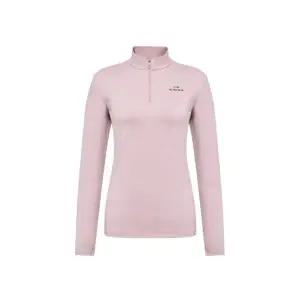 EIDER BASIC (베이직) 여성 긴팔 짚업 티셔츠_POWDER PINK DWU252083P 118400