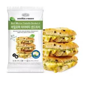 바질모짜 치아바타 샌드위치 9팩