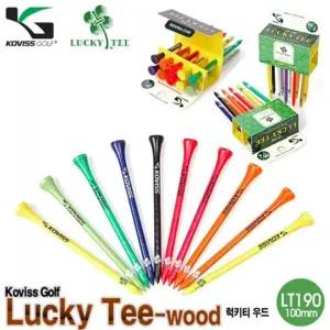[하프클럽/코비스골프]골프 필드용품 코비스 LUCKY TEE LT190 롱롱티 100mm