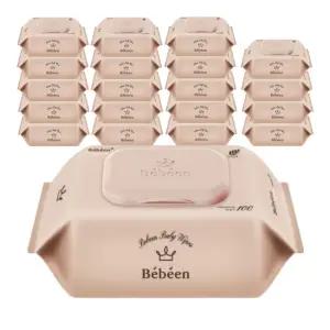 베베앙 오리지널 플러스 물티슈 캡형 100매 x 20팩