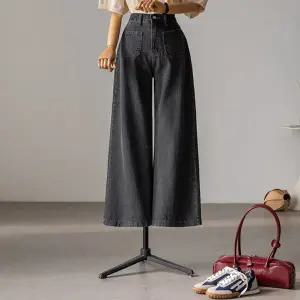 (안나앤플러스) 케일 포켓 밴딩 데님[데님EDG12] 빅사이즈