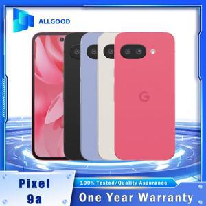 오리지널 구글 픽셀 9a 5G 안드로이드 폰 언락 6.3인치 OLED 텐서 G4 8GB 램 128GB/256GB 얼굴인식 NFC 스