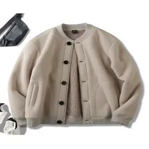 봄 후리스점퍼 플리스점퍼 플리스 자켓 재킷 후리스 아우터 집업 남자 남성 트리밍 양모 패치워크 코트 이