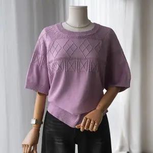 (안나앤플러스) A. 다이아 라운드 니트[니트D1217H06] 빅사이즈