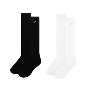 까스텔바작 여성 하트 자수 니삭스 골프 스포츠 무릎 양말 CSM-147